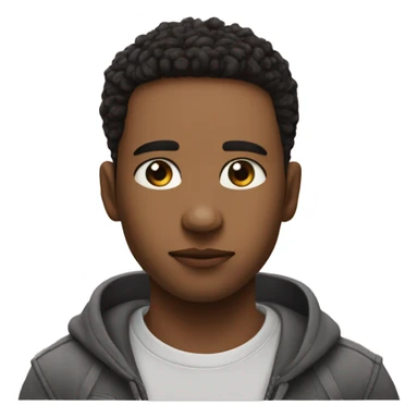 Shushing heart eyes￼ sticker