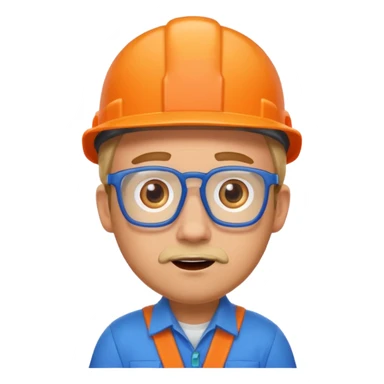 blippi pooping sticker