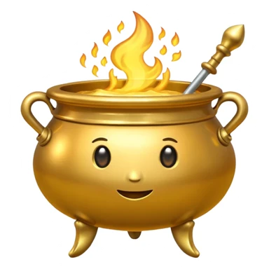 golden Cauldron sticker