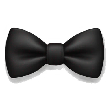 black bowtie sticker
