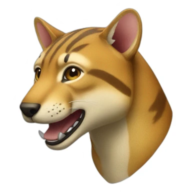 thylacine colossal sticker