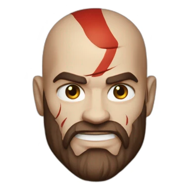 kratos power of hape sticker