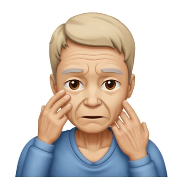 Grabbing neck sticker