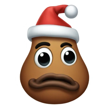 mister hanky the christmas poo sticker