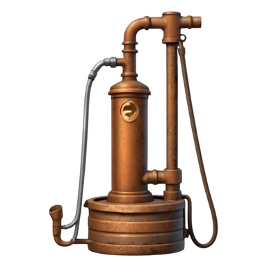 handpump in village sticker