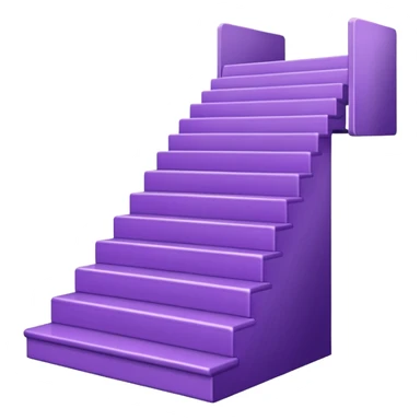 42-foot purple steps in floor map way to wardrobe sticker
