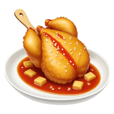sweet and sour chicken sticker