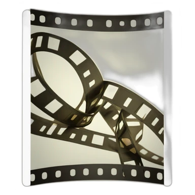 a filmstrip sticker