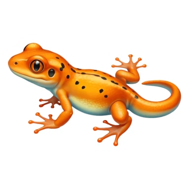 Newt, Amphibian. sticker