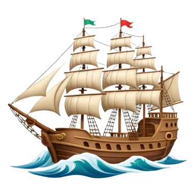 ￼The Going Merry iconic Ship From One Piece  sticker