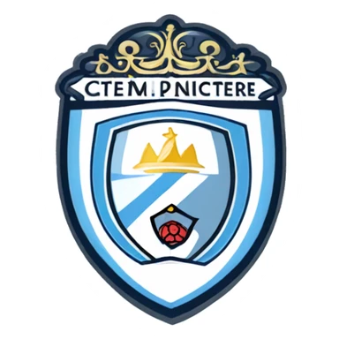 manchester city logo sticker