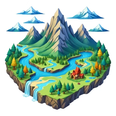 fantasy map sticker