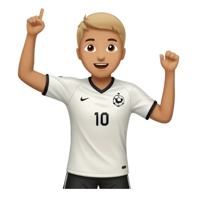 Español viendo un partido de fútbol y celebrando porque marcaron gol sticker