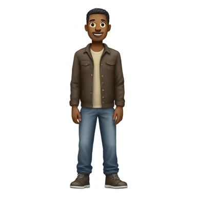 man with baggy pants sticker