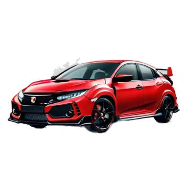honda civic type r sticker