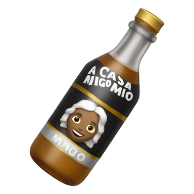 casa migos bottle sticker