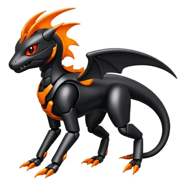 Houndoom-Salandit-Genesect-Pokémon-Fakémon-hybrid-creature sticker