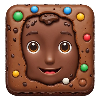 brownie sticker