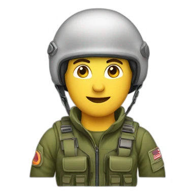 Parachutiste sticker