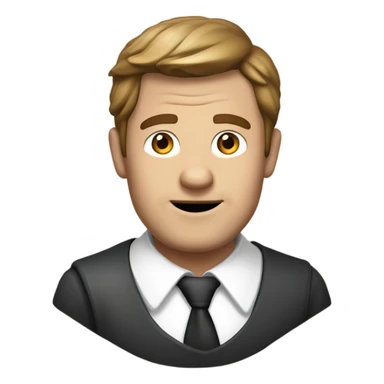 ein mann der im dunklen steht und verstört schaut sticker