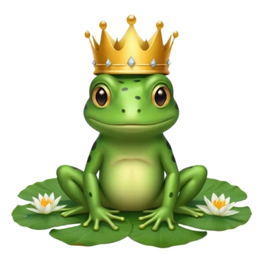 Kurbağa Prens  sticker