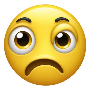 yellow emojicon sniffing violently sticker