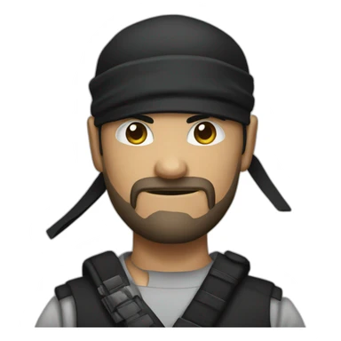 mafioso ninja sticker