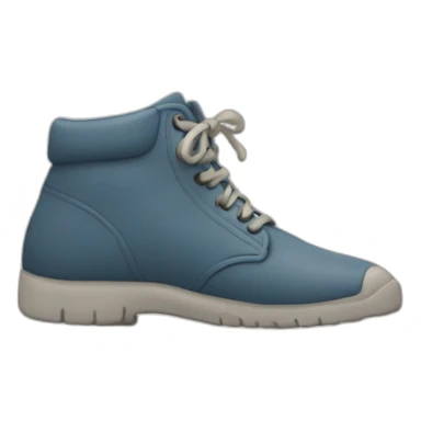 feet stepping on a smiling face sticker