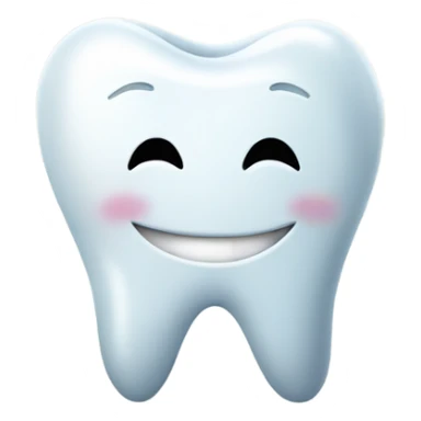 smiling tooth sticker
