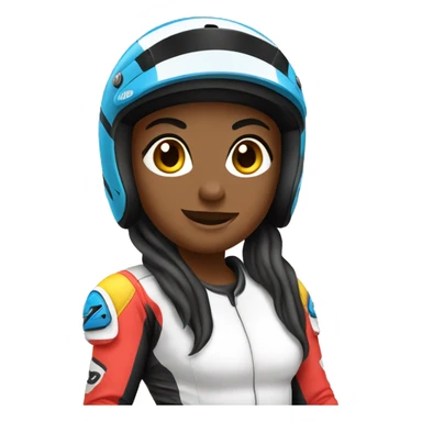 motocross women sticker