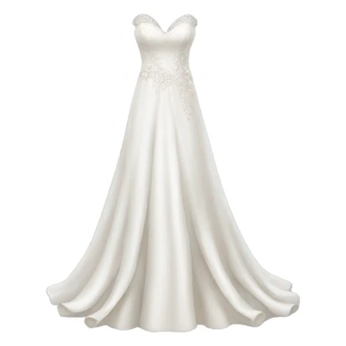 Wedding dress long with Details  sticker