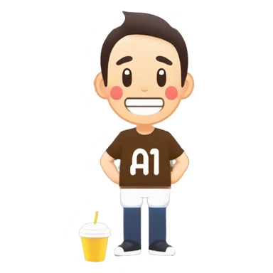 11:00 AM in Fresh Cafe Taipei sticker