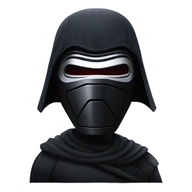 Kylo ren mysterious  sticker