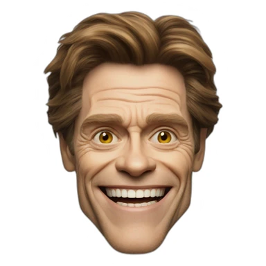 Happy Willem dafoe sticker