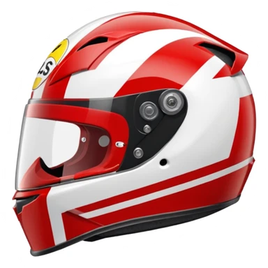 charles leclerc helmet sticker