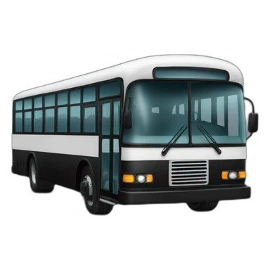 Black Bus sticker