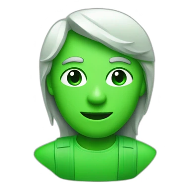 YouTube icon in green sticker