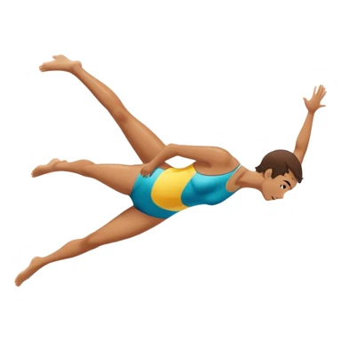 Olympic die for doing a front 2 1/2 on 10 sticker