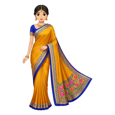 saree sticker