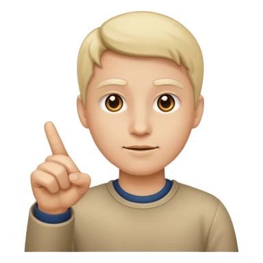 Someone who points out sticker