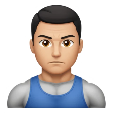 Uomo che acquista forza sticker