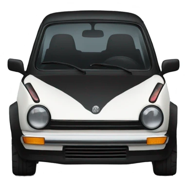 A black vw gti sticker