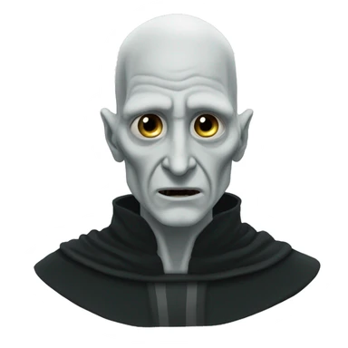voldemort without noise sticker