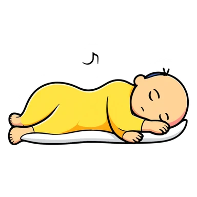 Good night bed sticker