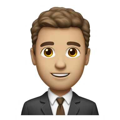 white tall alabama teacher with brown hair and hazel eyes sticker