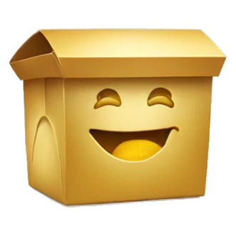 golden mcdonald box sticker