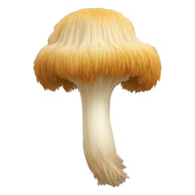 Hericium erinaceus lion's mane sticker