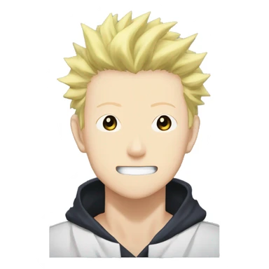 Satoru gojo from Jujutsu kaisen black blinfold sticker