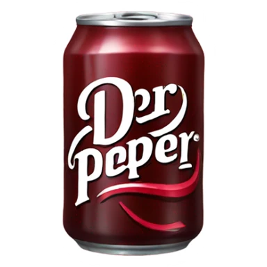 Dr Pepper with a bow sticker