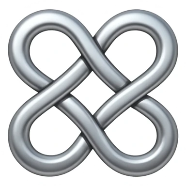 single infinity symbol sticker